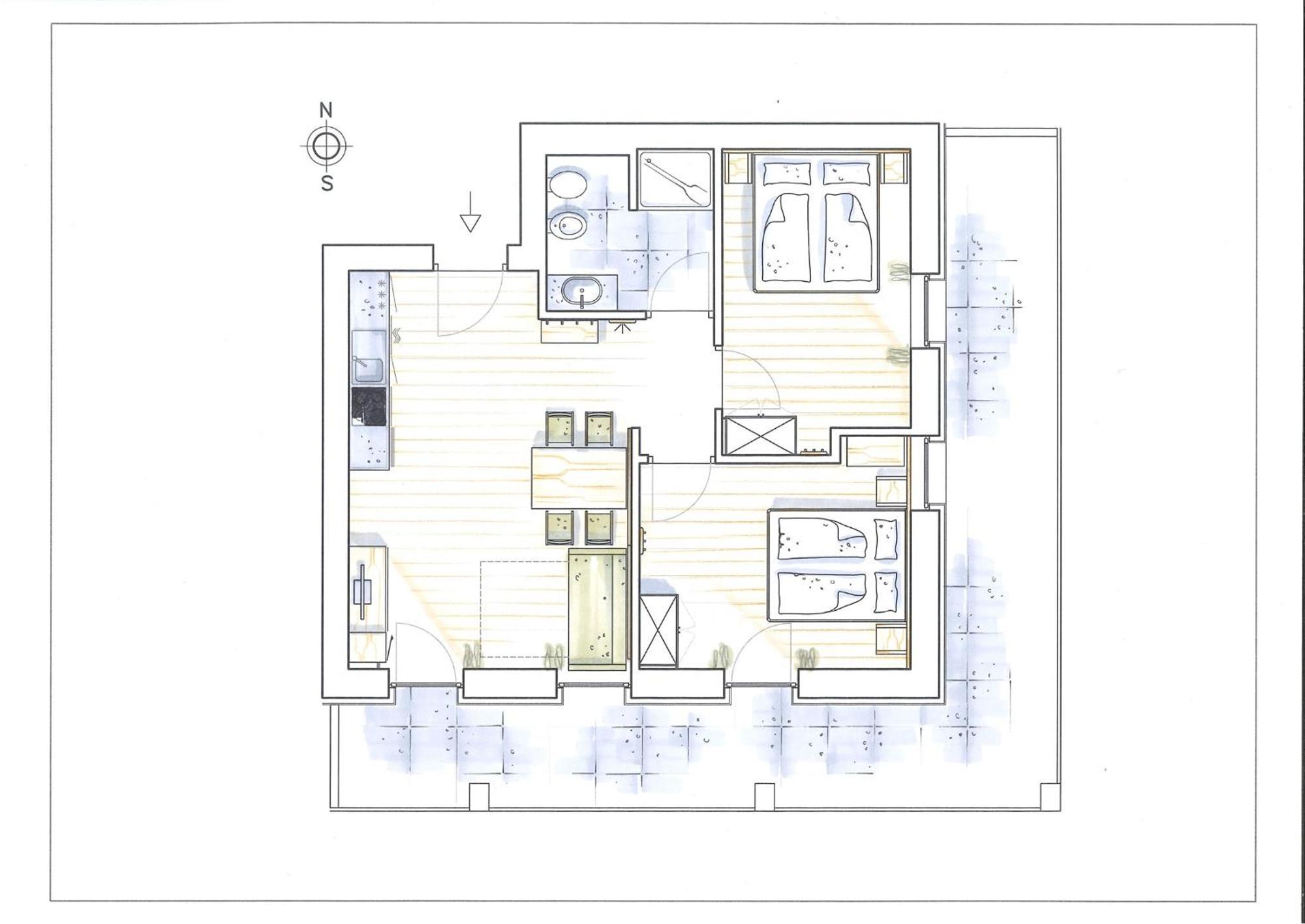 Ariala Apartments Falzes Eksteriør billede